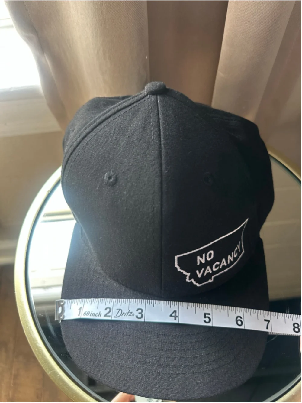Men's Arcadian Outfitters Black White No Vacancy Montana Hat One Size